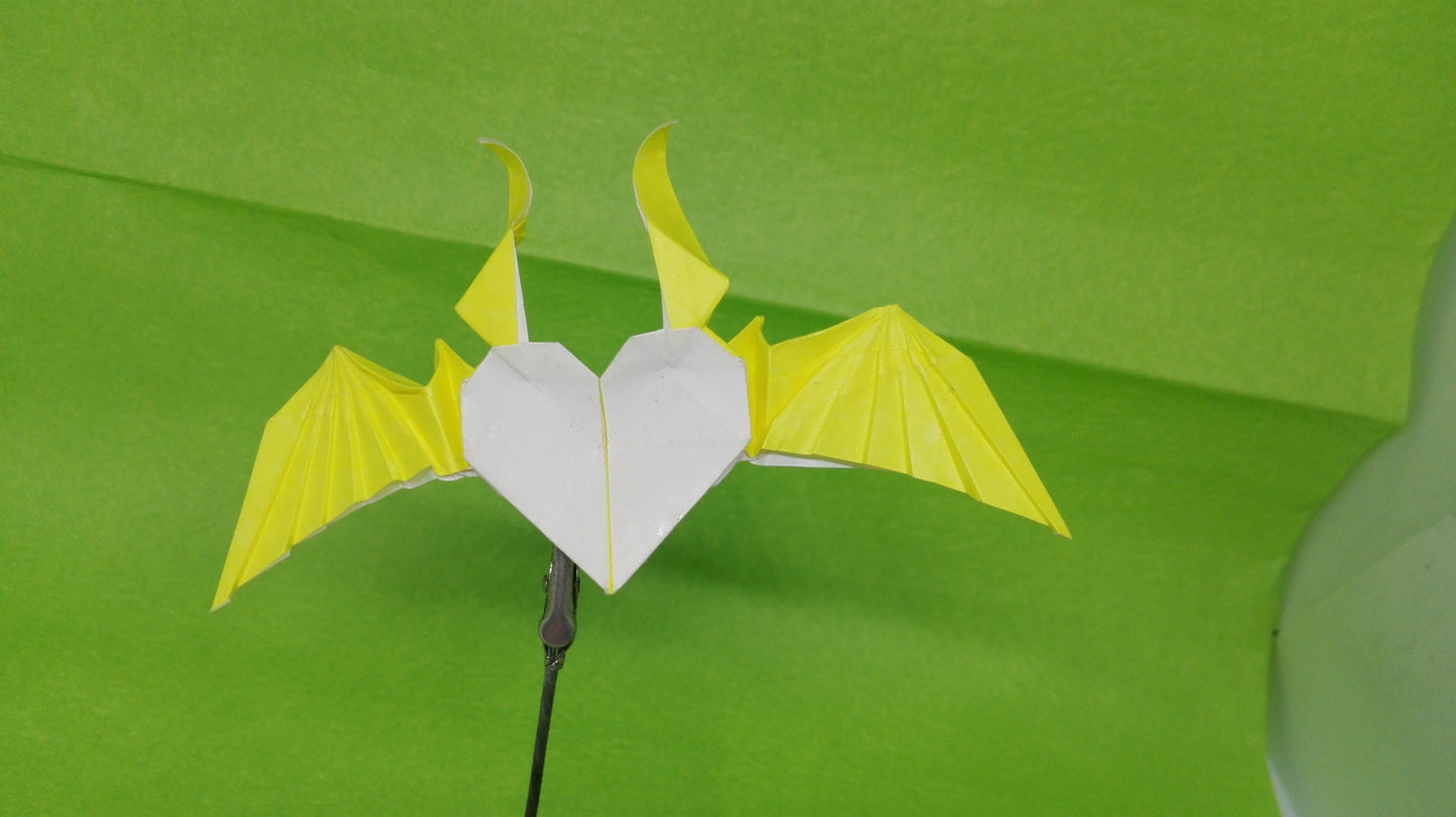 Origami Maleficent Flying Heart - Maleficent heart Ebook
