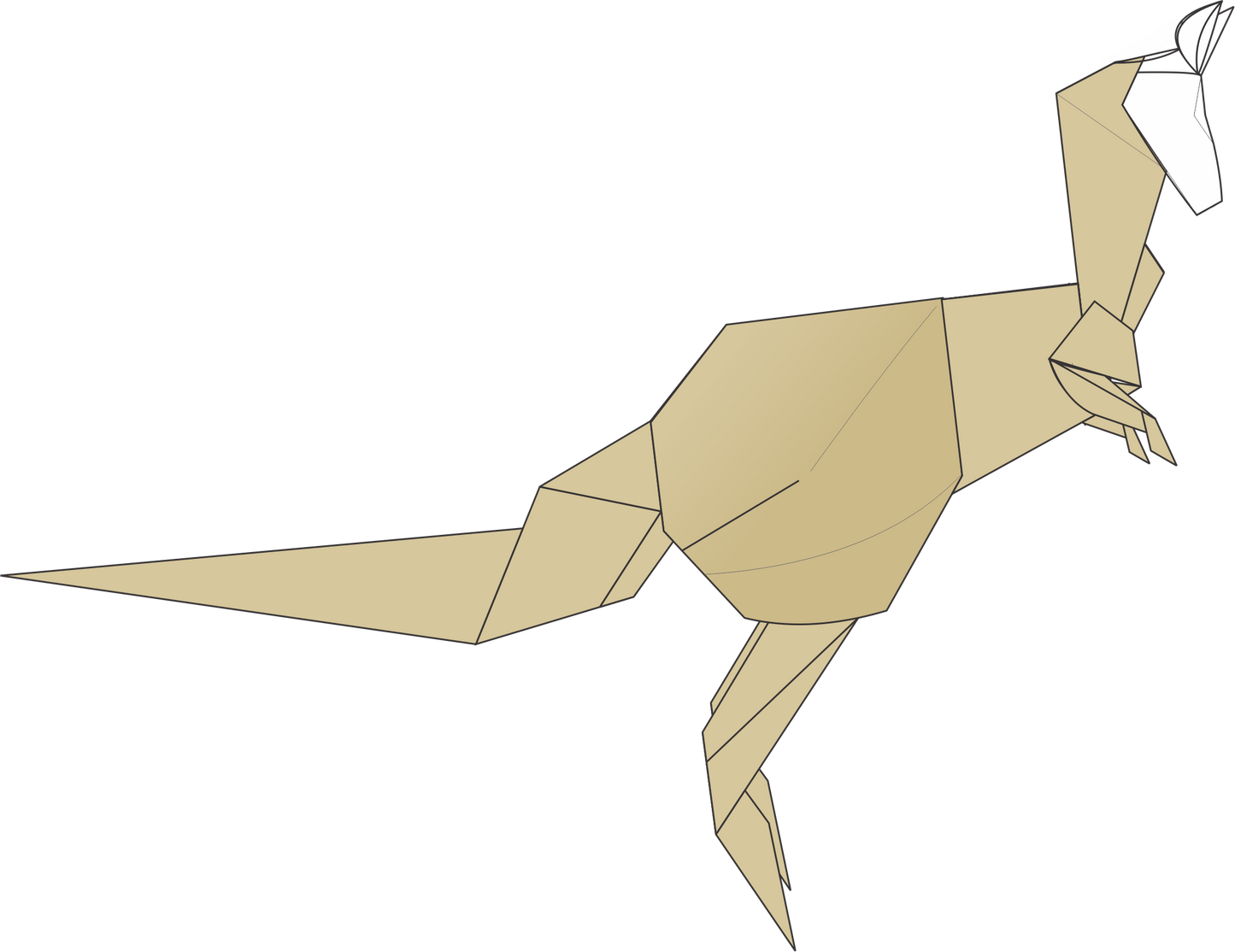 Origami Kangaroo Instruction Diagram - Kangaroo Ebook