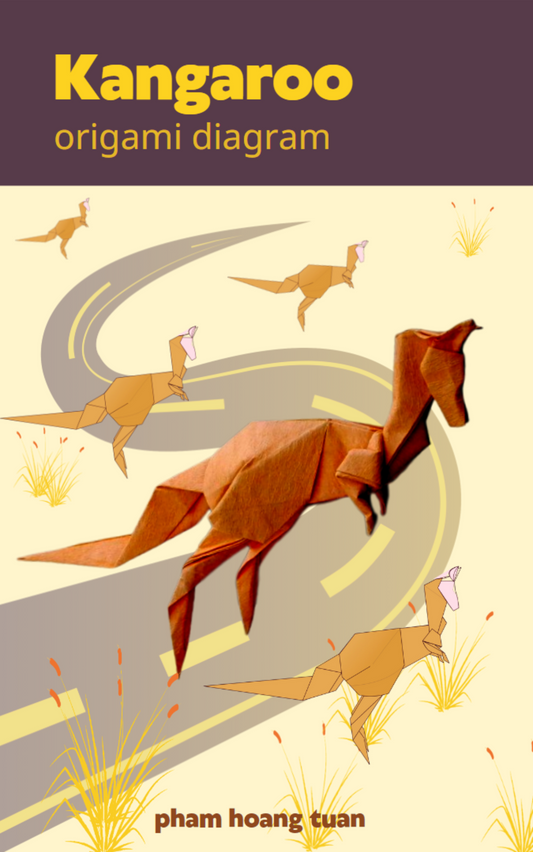 Origami Kangaroo Instruction Diagram - Kangaroo Ebook