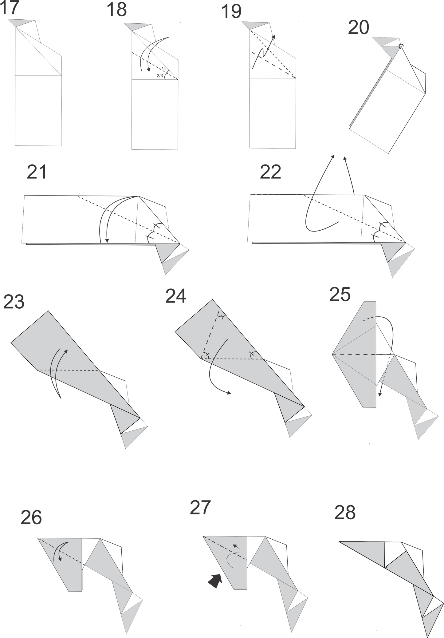 Origami Money Carpio Diagram Instruction - Origami Money Fish Ebook- Origami money goldfish