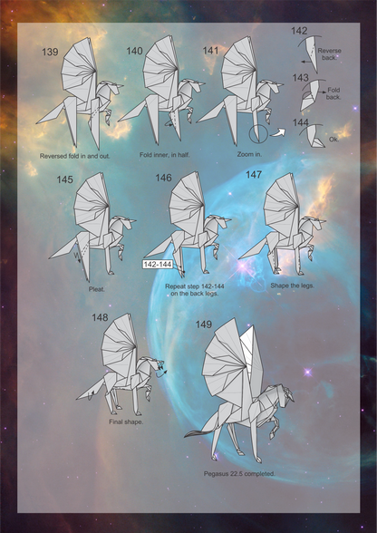 Origami Pegasus Instruction Diagram - Pegasus Ebook