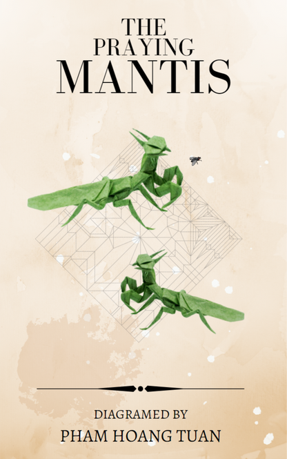 Origami Mantis Instruction Diagram - Praying Mantis Origami Ebook