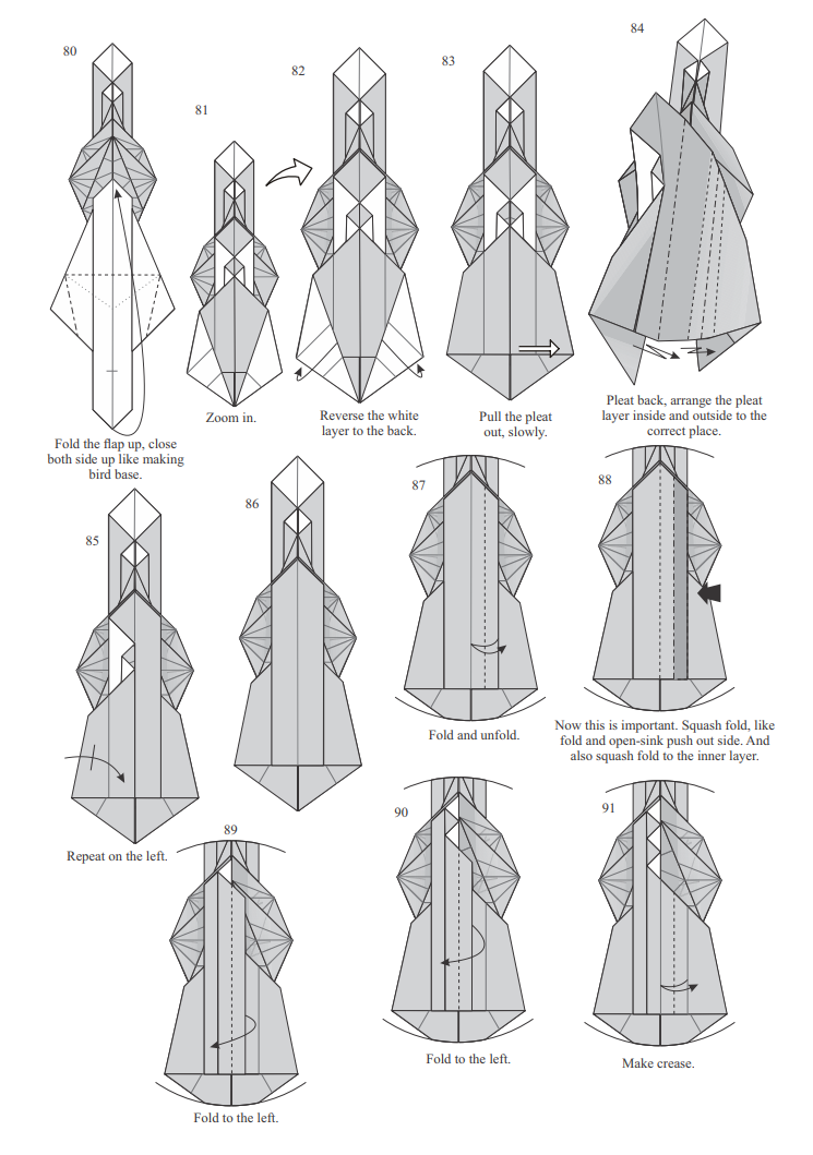 Origami Qilin Instruction Diagram - Lion Dancing Ebook