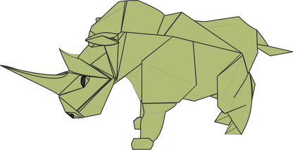 Origami Rhino Diagram Instruction - Origami Rhinoceros Ebook