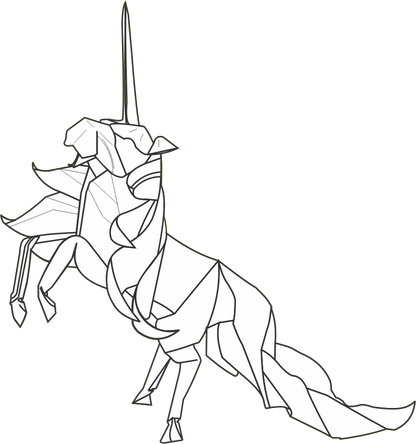 Origami Unicorn Diagram Instruction - Unicorn Ebook